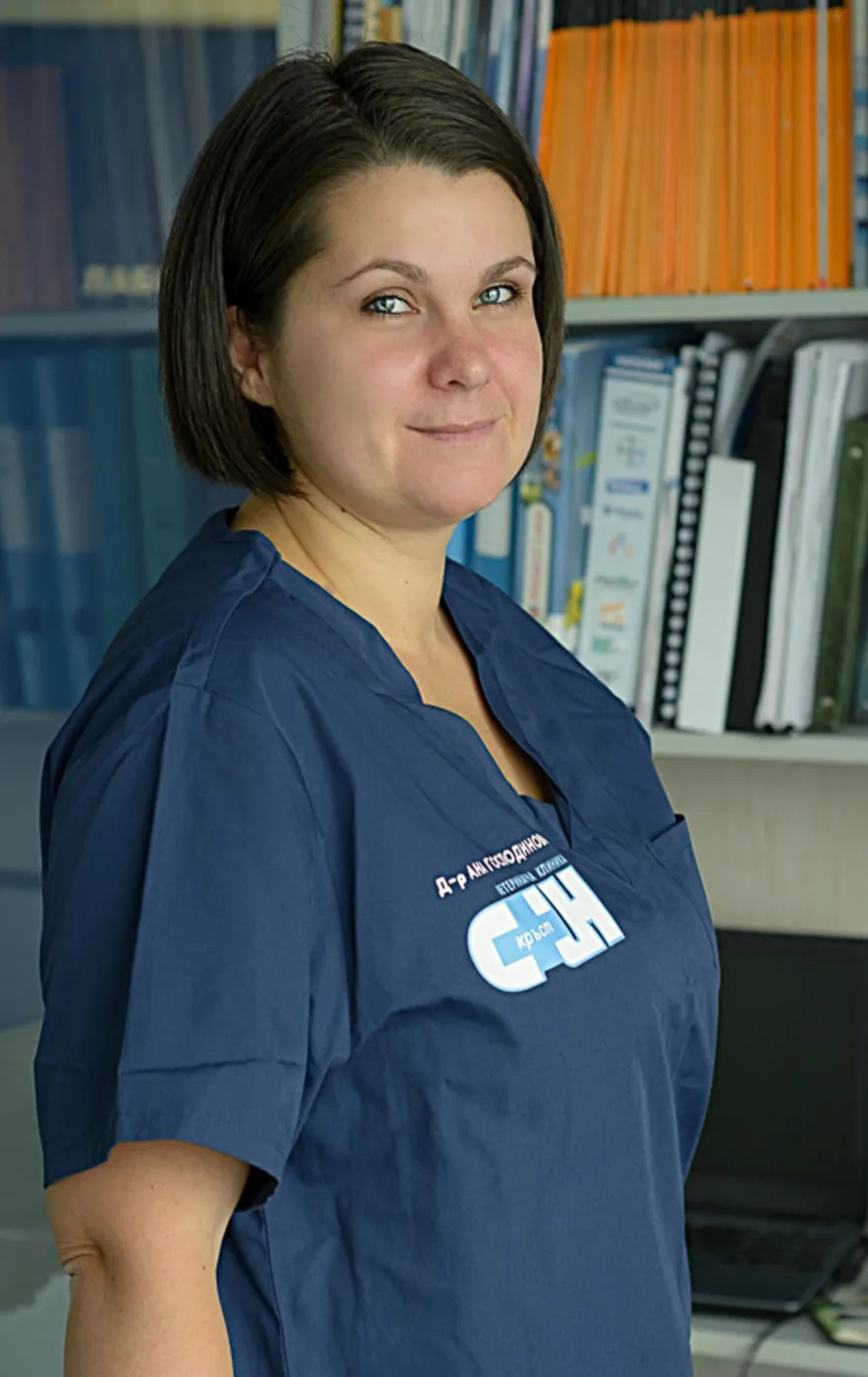 Dr. Ana Gospodinova – Veterinarian, Blue Cross Veterinary Clinic